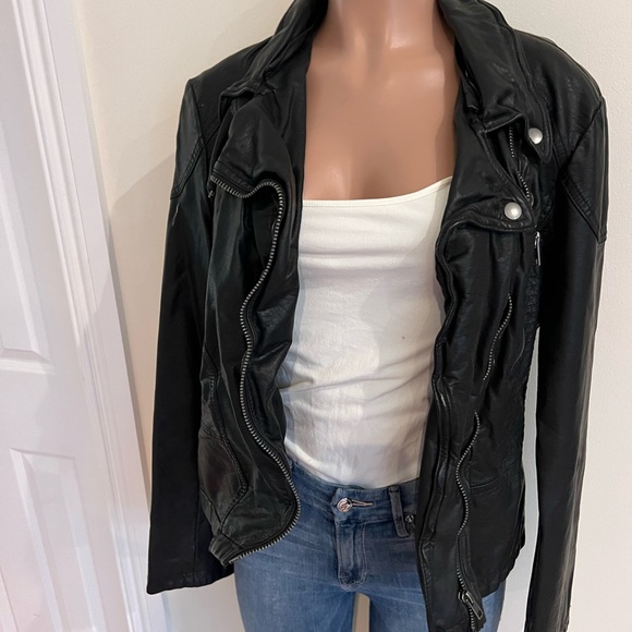 FREE PEOPLE motorcycle jacket - Picture 4 of 15